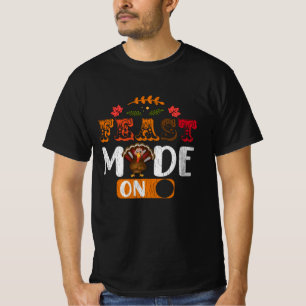 Feier-Modus An Familie Kinder passendes Erntedankf T-Shirt
