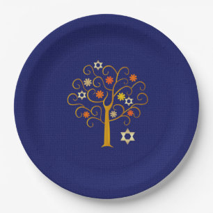 Feier-Papier-Teller des Passahfest-  Pesach Pappteller