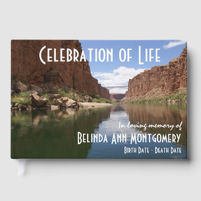 Feier zum Colorado River Memorial Gästebuch (Vorderseite)