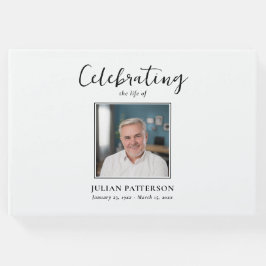 Feier zum einfachen Foto des Lebens, individuelle  Gästebuch