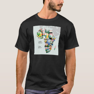 Feier zum Thema "Afrika in Flags Design" T-Shirt