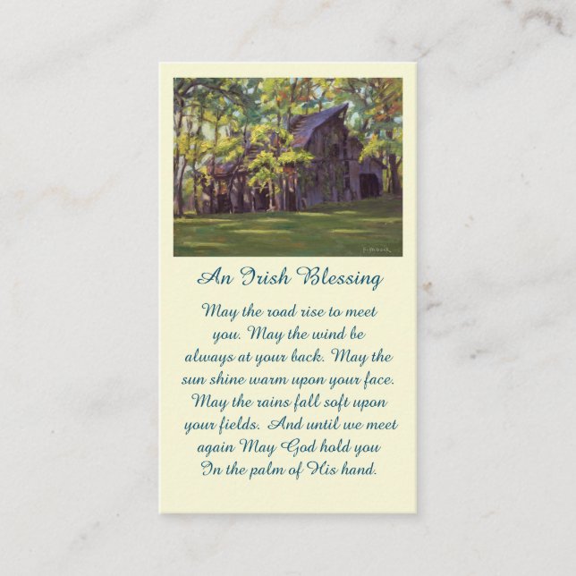 Feier zur Lebensbildkarte Visitenkarte (Vorderseite)