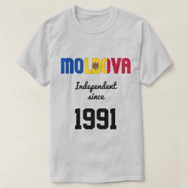 Feier zur Unabhängigkeit der Republik Moldau T-Shirt