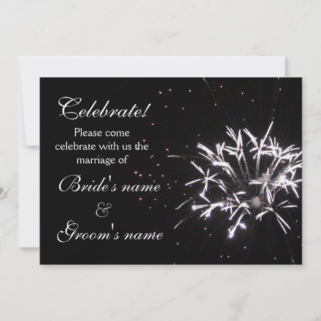 Feierabend Einladung (Vorderseite)