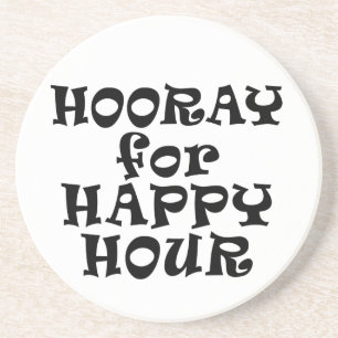 Feierabend für den Happy-Hour-Untersetzer Untersetzer