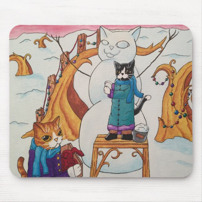 Feierabend Mousepad (Vorne)