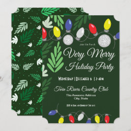 Feierabend Sehr fröhlich gefärbte Ferien-Lichter Einladung