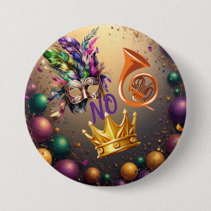 Feiere Mardie Gras mit Sommer Hamilton Button