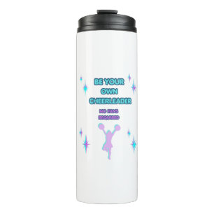 FEIERE MICH! 16OZ WEISS LILA MOTIVATIONAL THERMOSBECHER