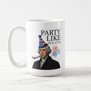 Feiere wie 1776 kaffeetasse