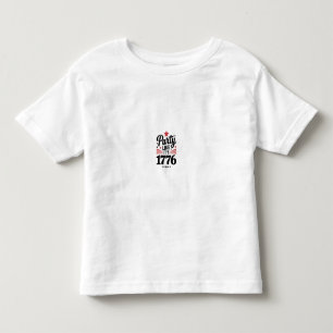 Feiere wie 1776   Lustiger 4. Juli USA-Shirt Kleinkind T-shirt