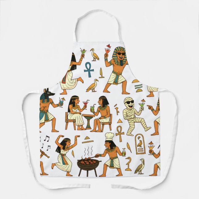 Feiere wie ein Ägypter Schürze (Vorderseite)
