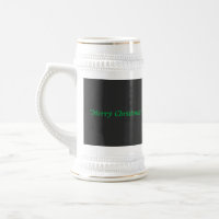 Feierlich frohe Weihnachten gedruckte Barware Perf