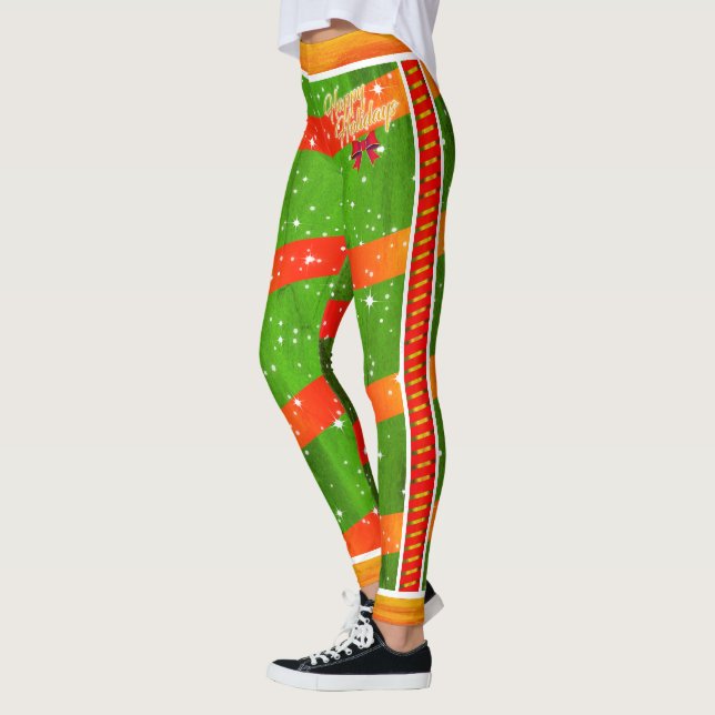 Feierlich für Sie im URLAUB RIBBONS Leggings (Links)