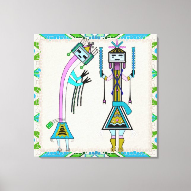 feierlich leinwanddruck (Vorderseite)