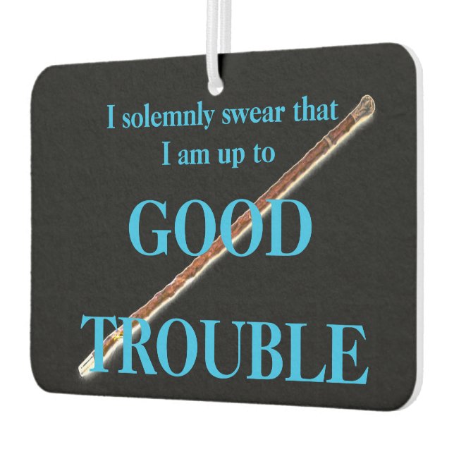 Feierlich Swear Good Trouble Air Freshener Autolufterfrischer (Links)