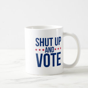 Feierliche Abstimmung - Schluss und Abstimmung Kaffeetasse