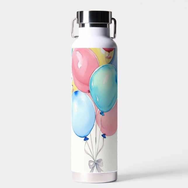Feierliche Ballons Trinkflasche (Vorne)