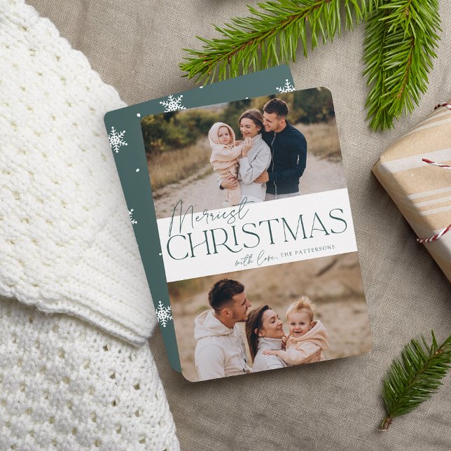 Feierliche Begrüßung | Frohe Weihnachten Zwei Foto (Von Creator hochgeladen)