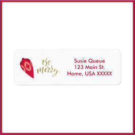 Feierliche Berry-Farbschmuck sei fröhlich