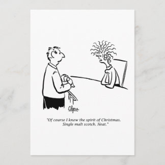 Feierliche Einladung - Geist der Weihnachten