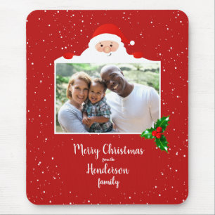 Feierliche Feier Der Weihnachtsmann - Foto - Perso Mousepad