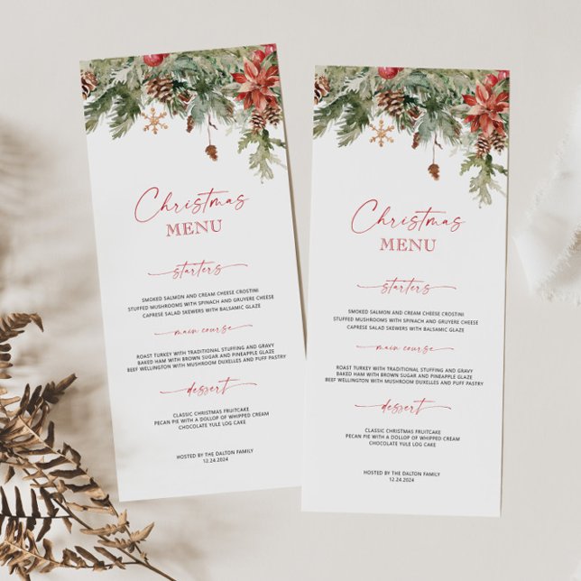 Feierliche Feier Menükarte (Von Creator hochgeladen)