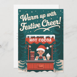 Feierliche Feier - Weihnachtskarte Feiertagskarte