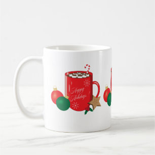 Feierliche Feiertage Kakao-Tasse Kaffeetasse