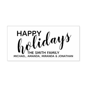 Feierliche Feiertage Permastempel