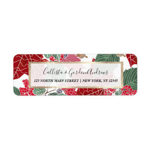 Feierliche Feiertage Rotes Rotes Rosa Herbst Holly