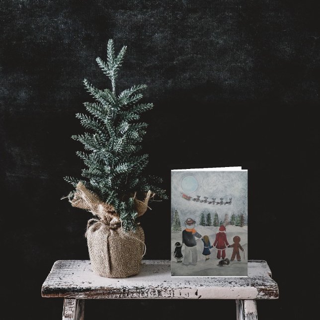 Feierliche Freunde Gemälde von Alfred Fox Karte (Von Creator hochgeladen)