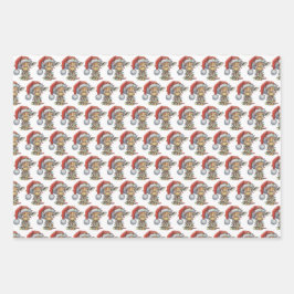 Feierliche Freunde Geschenkpapier Set