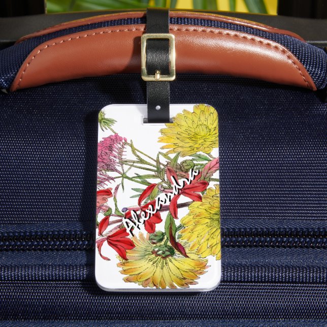 Feierliche Geschenke mit Sring Gepäckanhänger (Vorderseite Insitu 2)