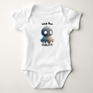 Feierliche Halloween mit Niedlichem "Little Boo" Baby Strampler