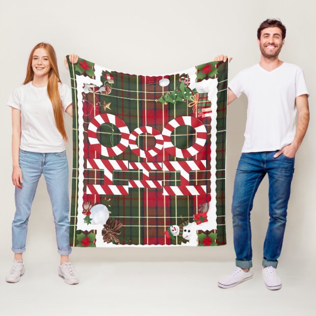 Feierliche "HO HO HO" Weihnachtsfeier Fleece & She (Beispiel)