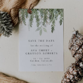 Feierliche Hochzeit retten Datum Einladung