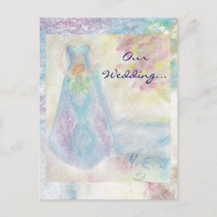 Feierliche Hochzeit teilen III Postkarte