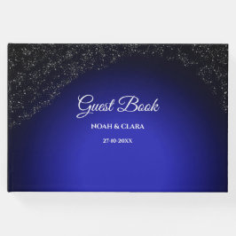 Feierliche Hochzeit Vollmond & Sterne Mitternacht Gästebuch