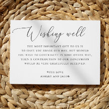 Feierliche Hochzeit wünscht sich gut | Schwarz-Wei