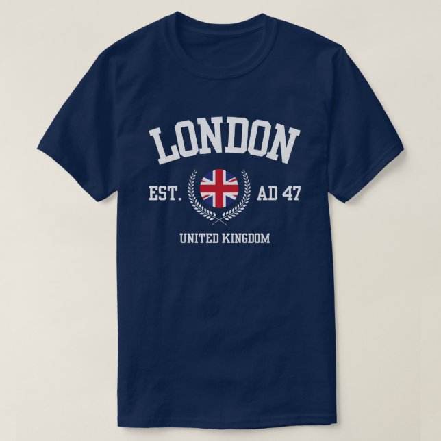 Feierliche Kultur des T - Shirt der britischen Fla (Design vorne)