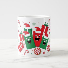 Feierliche Lächeln Geschenk Tasse