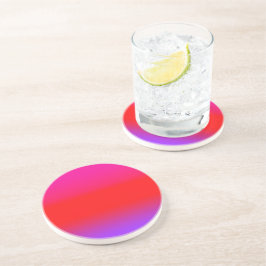 Feierliche Magenta Red Lila Ombre Getränkeuntersetzer