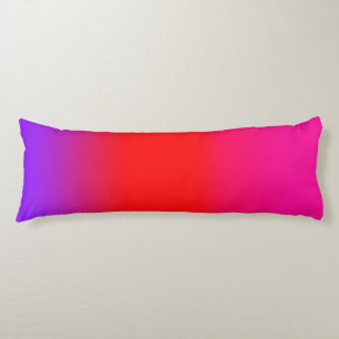 Feierliche Magenta Red Lila Ombre Seitenschläferkissen