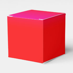 Feierliche Magenta Rot Lila Ombre Gradient Muster Geschenkschachtel