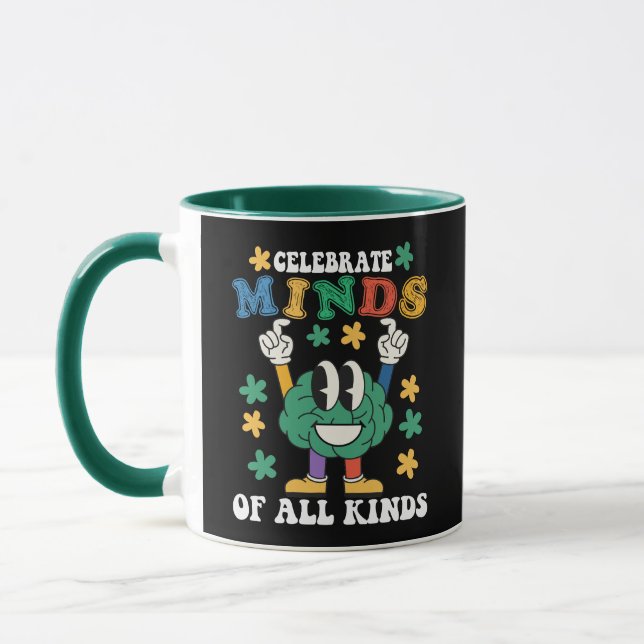 Feierliche Mentalitäten aller Art psychischer Gesu Tasse (Links)