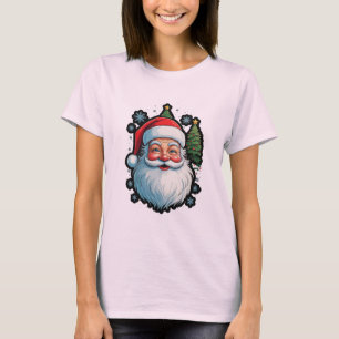 "Feierliche Mode: Santa, Snow & Christmas Tree Mag T-Shirt