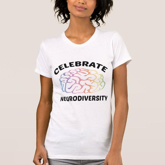 Feierliche Neurovielfalt T-Shirt (Vorderseite)