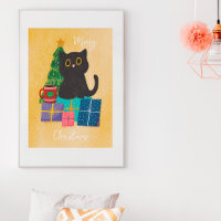 Feierliche Orange Weihnachten Niedlicher Kaffee Ka
