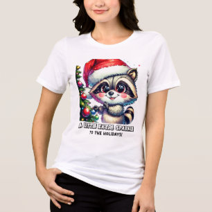 Feierliche Schlägerei, die Urlaubsfreuden verbreit Tri-Blend Shirt